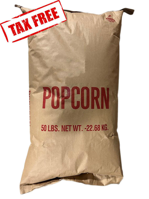 50 lbs Bulk Premium Organic Yellow Popcorn Kernels (Product of Canada)