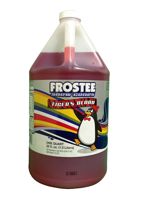 Snow Cone Syrup Tigers Blood 1 Gal