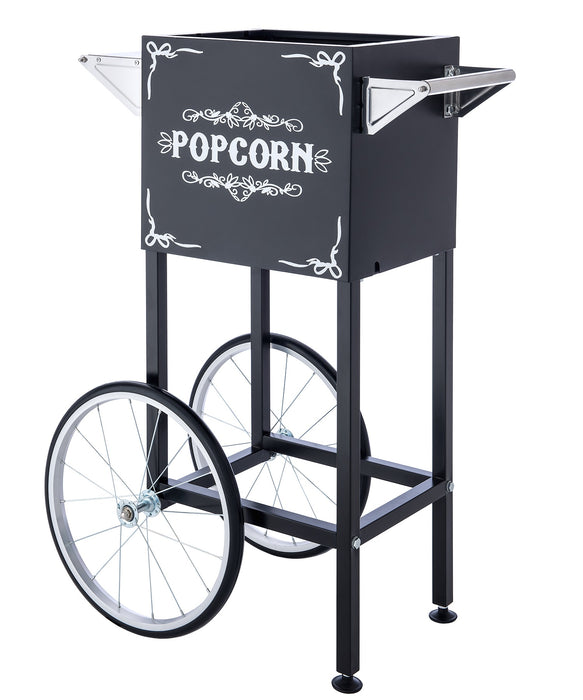 Popcorn Machine Cart Black 8oz