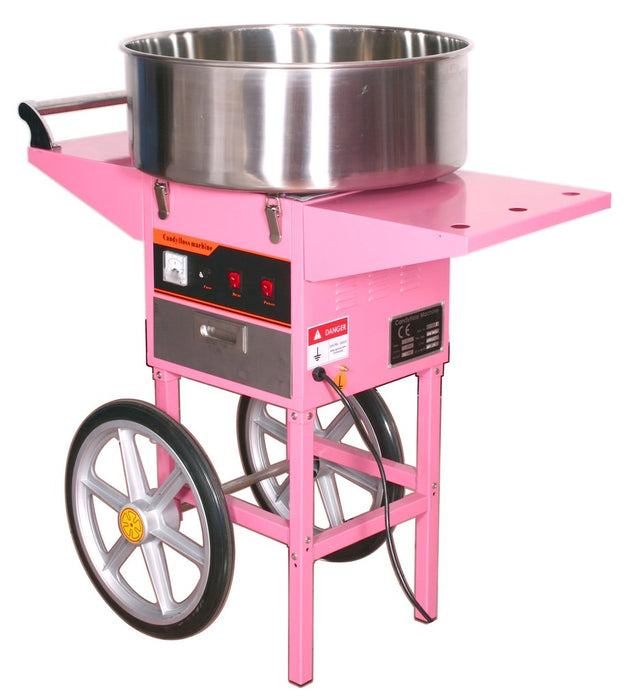 Canadian Flosser Cotton Candy Machine with Cart