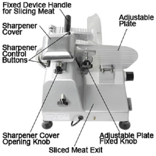 Commercial Deli Meat Slicer 10" NSF & ETL
