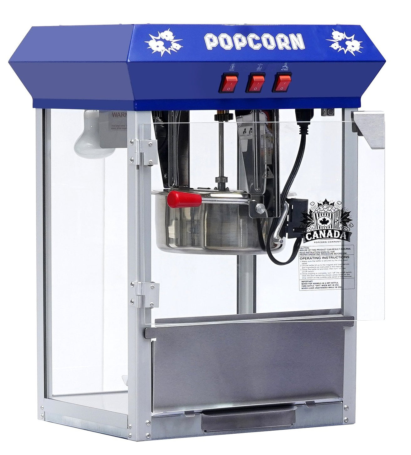 Popcorn Machines and Popcorn Poppers — The Canada Popcorn Company