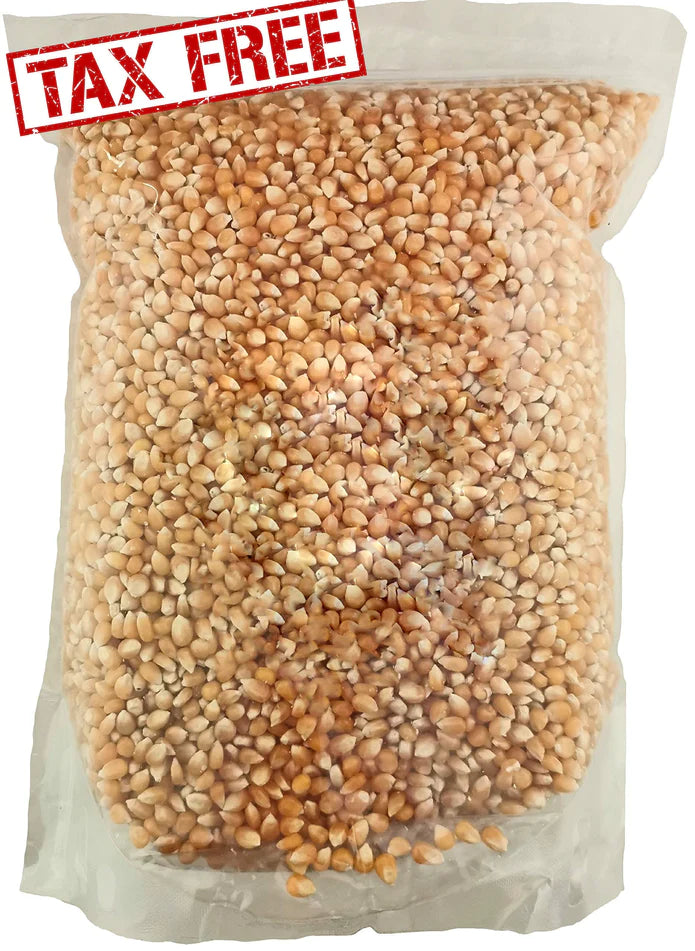 Bulk Organic Premium Yellow Popcorn Kernels (6lbs, 12lbs, 18lbs, 24lbs ...
