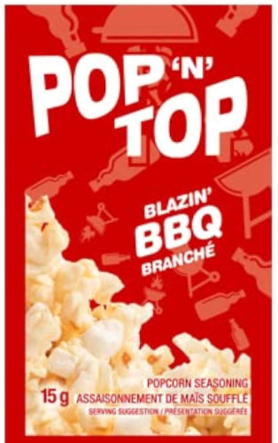 Pop ‘N’ Top Blazin' Barbeque Popcorn Seasoning 15g