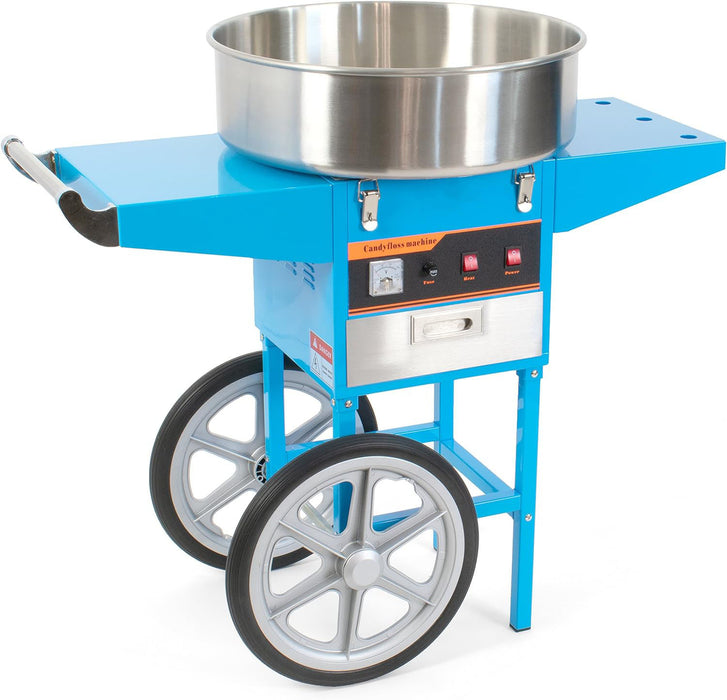 Canadian Flosser Cotton Candy Machine with Cart (Blue)