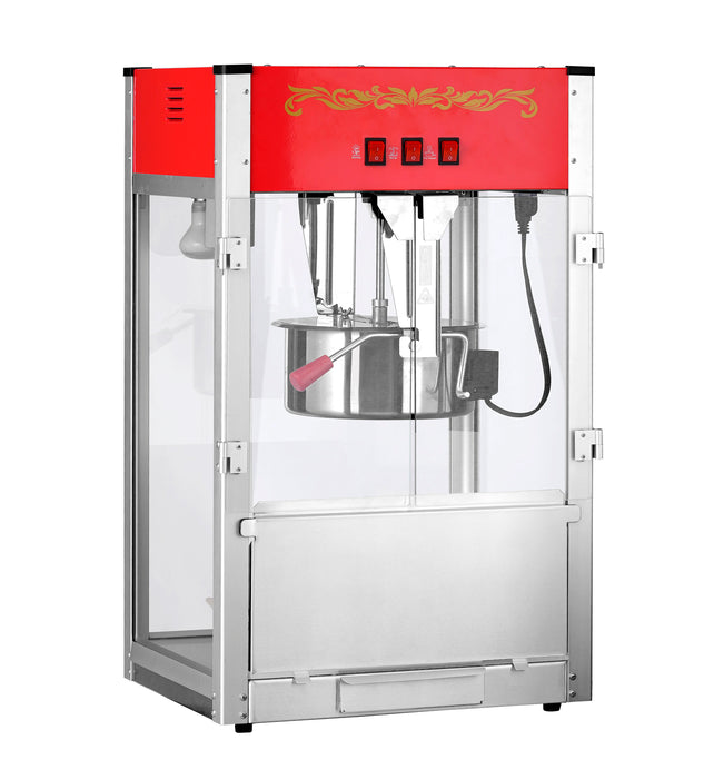 12oz Red Canadian Commercial Popcorn Machine