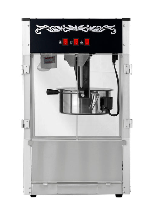 12oz Black Canadian Commercial Popcorn Machine