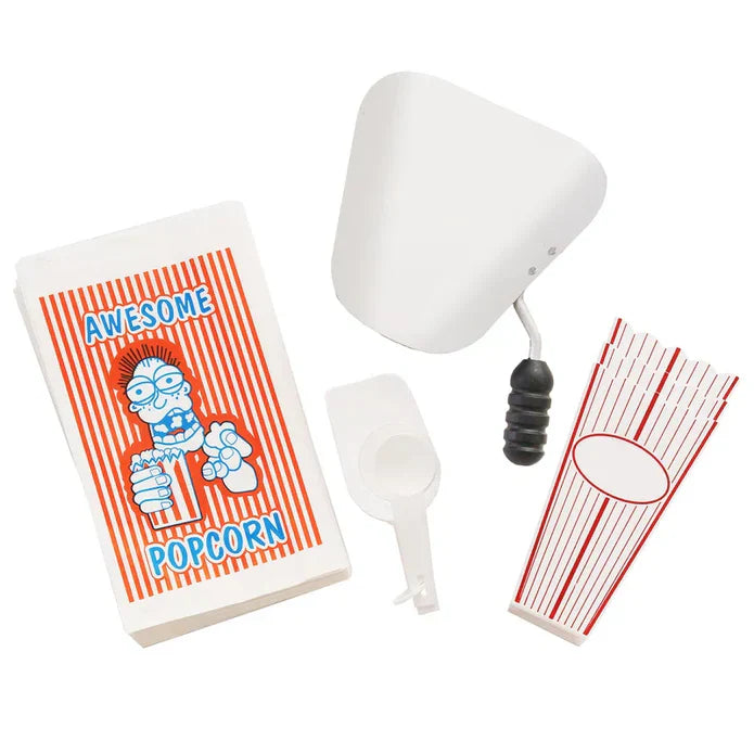 12oz Red Canadian Commercial Popcorn Machine